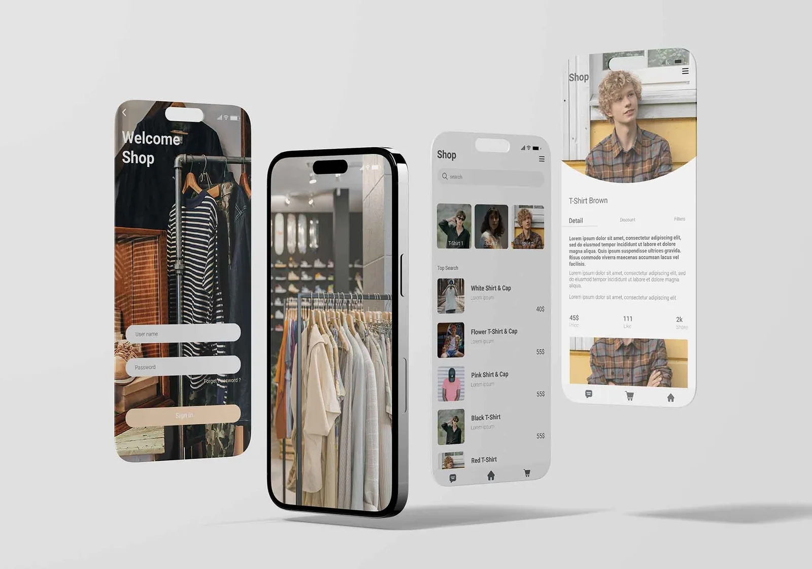 辛尤里手机客户端界面展示